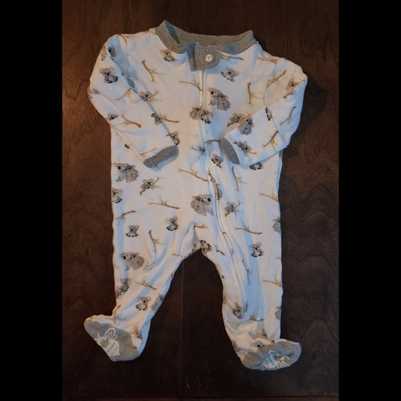 Burt's Bees Baby Footie Pajamas Bundle 0-3 Month - Picture 2 of 7